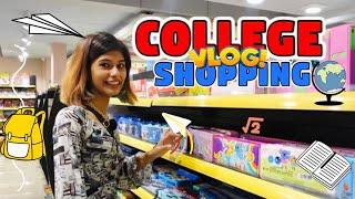 COLLEGE SHOPPING VLOG️ | Aghane njanum collegeil povunu | thejathangu