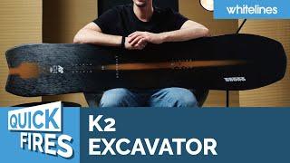 K2 Excavator Snowboard | Whitelines Quickfire Reviews