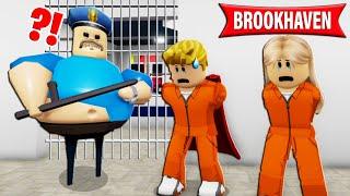 AUSBRUCH aus BARRY'S GEFÄNGNIS in BROOKHAVEN! (Roblox Brookhaven RP | Story Deutsch)