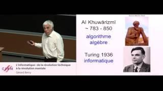 Gérard Berry : L'informatique, de la révolution technique à la révolution mentale