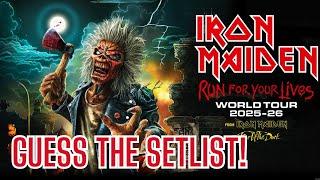 The Ultimate Setlist For Iron Maiden's Run For Your Lives Tour 2025