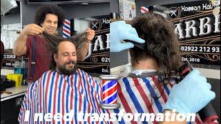 Men’s hair transformation #learning #hair #barbershop #transformation #hairsalon #hairloss #cardiff