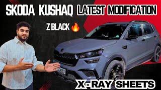 Skoda kushaq new modified X - RAY SHEETS @skodaindia @skoda #viralvideo #skoda #kushaq #car