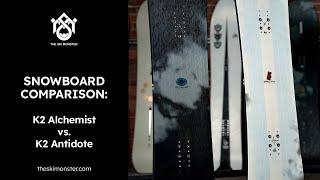 Snowboard Comparison:  K2 Alchemist vs. K2 Antidote