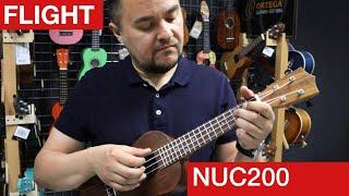 Flight NUC200 Sound TEST by Vladilele  Teak Concert UKULELE