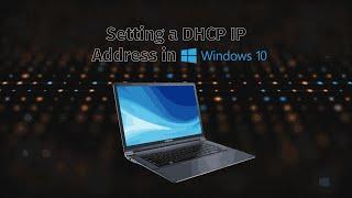 ENTTEC Tech Tips: Setting a DHCP IP on Windows