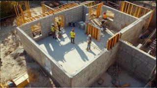 Amazing Modern Fastest House Construction Methods - Extreme Ingenious Construction Workers