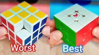 WORST to BEST Rubik's cube