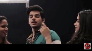 Dhadak film making-||janhvi and Ishaan funny scane||