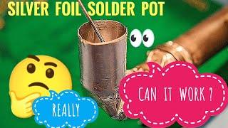 Make A Simple Solder Pot From A Soldering Iron  AMAZING !