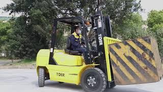 TIDER diesel forklift truck price 2.5 ton 3 ton 3.5 ton 5 ton fork lift with Japanese engine