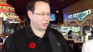 Remembrance Day at Applebee's Thunder Bay