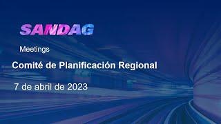 Regional Planning Committee - April 7, 2023