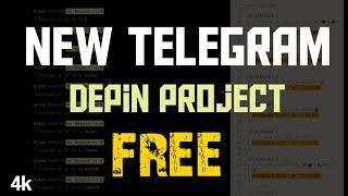 New trend | Telegram DePin Project |  FREE | AFC (gyanshadow)