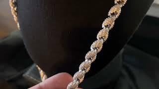 Hiphopbling 8mm rope chain review