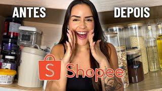 ORGANIZING MY KITCHEN WITH PURCHASES FROM SHOPEE!!