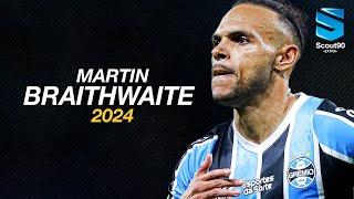 Martin Braithwaite 2024 ► Grêmio - Brilliant Skills, Assists & Goals | HD