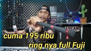  terbaru..!!! joran elito SILALA carbon solid ring Fuji‼️harga nya cuma 195 ribu