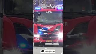 BRANDWEER SCHIPHOL MET SPOED NAAR EEN TREINONGEVAL! #feuerwehr #brandweer #emergency #firebrigade