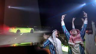 ARABS DRIFT Entire FREEWAY *CAUGHT By POLICE HELICOPTER*