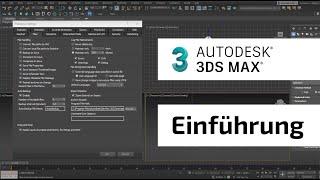 Wie du mit Autodesk 3ds Max startest