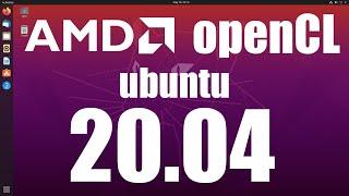 Installing AMD OpenCL ROCm driver Ubuntu 20.04
