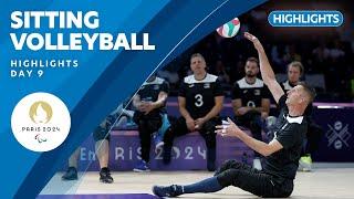  Sitting Volleyball Highlights | Day 9 | Paris 2024 Paralympic Games