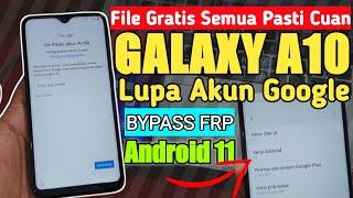 How to Bypass Frp Samsung Galaxy A10 Forgot Google Account Android 11 Easiest and Free