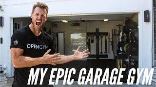 NHL Player Brooks Laich's Epic Garage Gym!!