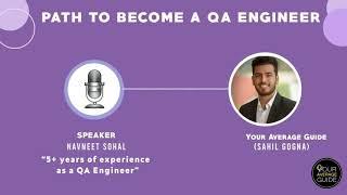The Tech Talks Episode #3 -  The path to become a QA engineer (feat. Navneet Sohal)