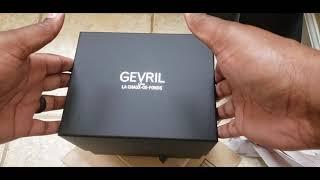 Gevril Men's Seacloud Swiss Automatic Limited Edition 284/500 #watchgangunboxing  #rolex