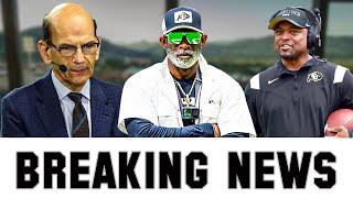 Deion Sanders, Darian Hagan and Paul Finebaum Breaking News