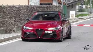 2021 Alfa Romeo Giulia GTAm - Brutal Accelerations, Start Up, Exhaust Sound & Loud Revs