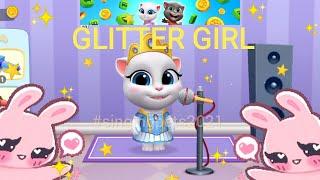 #Angela singing #GlitterGirl⭐