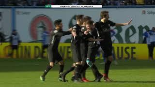 SV Meppen | Highlights vs. Hansa Rostock