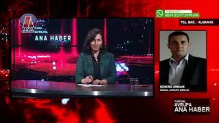 Ana Haber - 14.11.2019 - Canlı bağlantı Şükrü Irmak | Kanal Avrupa