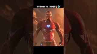 Tony Stark Vs Thanos Legendary fight scene Gauntlet Mark L Vs Infinity#