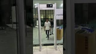 DFMD #Door frame metal detector #testing #installation #rjtech #metal detectors