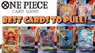 The BEST Cards to Pull from PRB-01! Most Valuable One Piece TCG Cards! (One Piece TCG News)