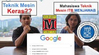 MAHASISWA TEKNIK MESIN ITB MENJAWAB PERTANYAAN PALING DICARI DI GOOGLE!! with Emmeril Kahn & Fiqi