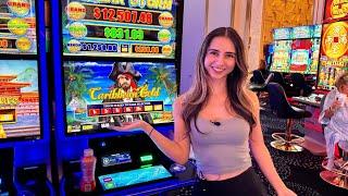 Hitting Bonuses On THIS FAMOUS LAS VEGAS SLOT!!!