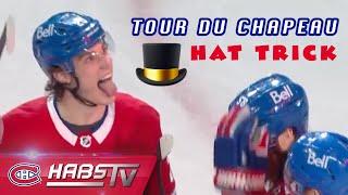 Juraj Slafkovsky's first NHL hat trick