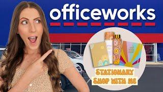 SO MANY CUTE STATIONERY FINDS | Shop with me at Officeworks Part 1