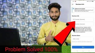 Instagram Tax information without GST/PAN Number 100% problem solve