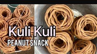 How to make peanut  snacks from Groundnut paste/ Kuli Kuli in Ghana / Navrongo Style