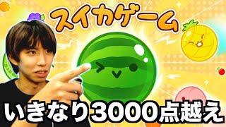 【大人気】スイカゲーム初めてやったらいきなり3000点超えたwwwww