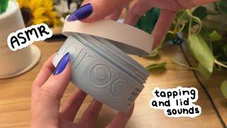 ASMR Lid Sounds & Loose Lid Tapping! No Talking