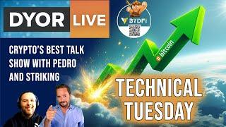 DYOR Live: Technical Tuesday Crypto Trading