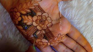 Festive Special Mehndi Design With Easy Step|Ganesh Puja And Navratri Special Mehndi |Mehndi Art Me