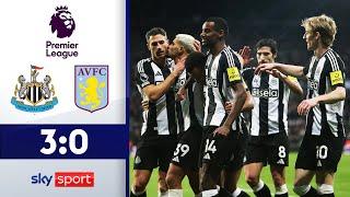 Isak und die Magpies weiter in Topform! | Newcastle United - Aston Villa | Highlights Premier League